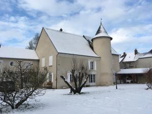 Manoir le Bout du Pont v zimě