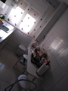 Una cocina o zona de cocina en Apartamento primera línea de mar