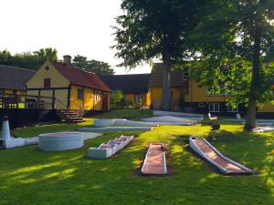 Zahrada ubytování Hotel Skovly