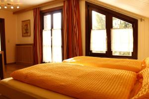 Katil atau katil-katil dalam bilik di Hotel Sonnenhof