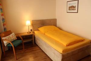 Katil atau katil-katil dalam bilik di Hotel Sonnenhof