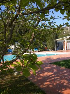 The swimming pool at or close to Hotel La Vigna