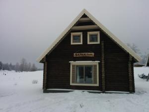 Safari House v zimě