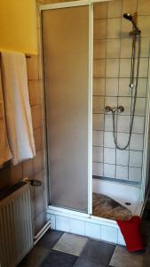 Koupelna v ubytování Ferienwohnung Burggraf