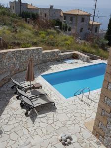 Бассейн в Rathimata Villas или поблизости