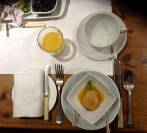 Mad på bed and breakfast-stedet eller i nærheden