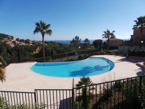A view of the pool at Rochemarine or nearby