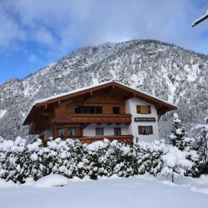 Apparthaus Alpina im Winter