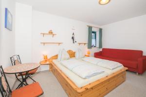 Posteľ alebo postele v izbe v ubytovaní Monika Schwaiger, Appartements