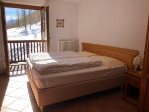 Cama o camas de una habitación en Residence Oberteil
