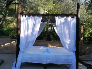 Postel nebo postele na pokoji v ubytování Masia CM Costa Brava