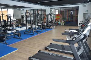 Posilňovňa alebo fitness centrum v ubytovaní Apartament SOLEIL Kołobrzeg