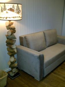 Posezení v ubytování Hotel de la Lande