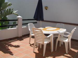 Balkon lub taras w obiekcie Pueblo Evita apartment in exclusive holiday complex