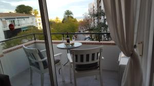 Balkon lub taras w obiekcie Bonanza Apartment