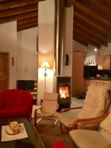 Posezení v ubytování Chalet Christitia