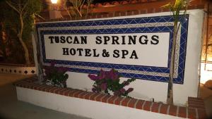 Certifikát, hodnocení, plakát nebo jiný dokument vystavený v ubytování Tuscan Springs Hotel & Spa