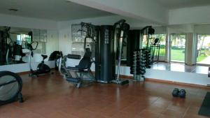 Fitness centrum a/nebo fitness zařízení v ubytování Juan Dolio Costa del Sol
