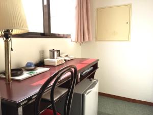 Una cocina o cocineta en Green Hill Hotel Tennoji Ekimae