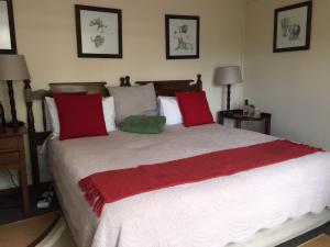 Cama ou camas em um quarto em Valley Vista Lodge