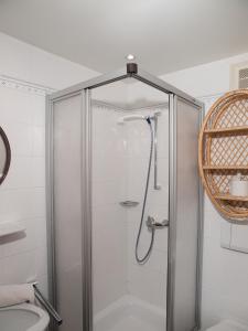 Koupelna v ubytování Pension Handle + 37 fotografií