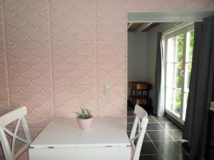 Posezení v ubytování B&B 'Het Logiement