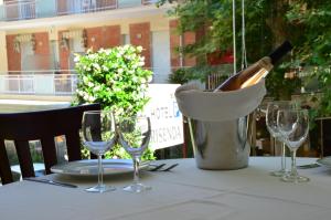 Nápoje v ubytování Hotel Garisenda