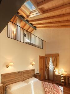 Llit o llits en una habitació de Villa Toderini