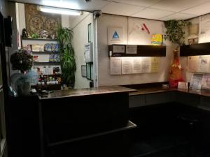Kuchyň nebo kuchyňský kout v ubytování Mahtra Hostel
