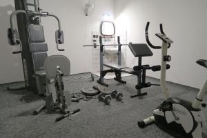 Posilňovňa alebo fitness centrum v ubytovaní Willa Kocham Tatry