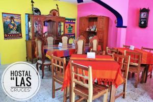 Restoran või mõni muu söögikoht majutusasutuses Hostal Las Cruces