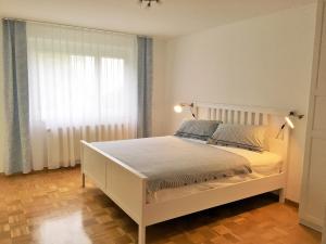 Voodi või voodid majutusasutuse feelslikehome Apartment Nähe Stuttgart Flughafen - Messe toas