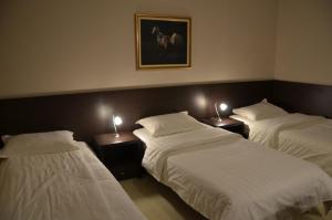 Postel nebo postele na pokoji v ubytování Hotel Golf Luxury