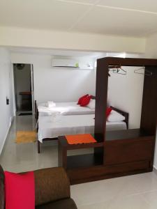 Postel nebo postele na pokoji v ubytování Holiday Home