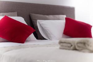 Cama o camas de una habitación en S&S SPLIT APARTMENT