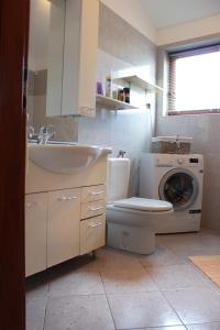 Koupelna v ubytování Apartment Nela
