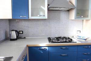 Kuchyň nebo kuchyňský kout v ubytování Apartment Nela