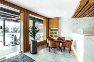 Posezení v ubytování U3 HOTEL