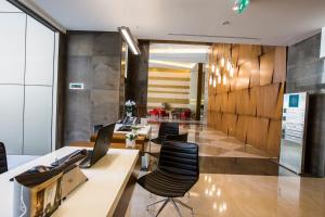 Χώρος καθιστικού στο Citea Apart Hotel