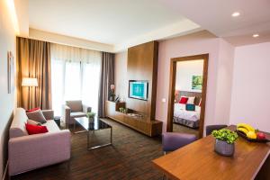 Posezení v ubytování Citea Apart Hotel