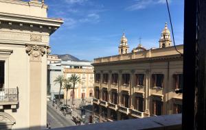 a view of a city with buildings and a street at 38 Aira Hotels in Palermo