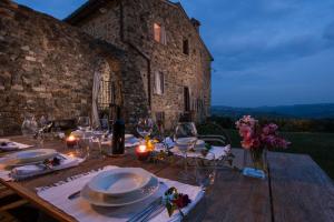 Restorāns vai citas vietas, kur ieturēt maltīti, naktsmītnē Chiantivillas Poggio a Vento