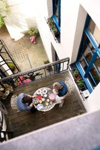 Balkón nebo terasa v ubytování Ganda Rooms & Suites