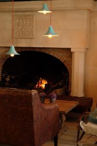 A seating area at Finca Hotel Rural Es Turó