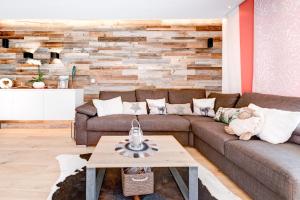 Ruang duduk di Appartement Zimba Blick by A-Appartments