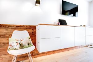Televisyen dan/atau pusat hiburan di Appartement Zimba Blick by A-Appartments