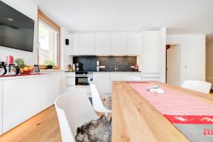 Dapur atau dapur kecil di Appartement Zimba Blick by A-Appartments
