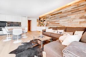 Istumisnurk majutusasutuses Appartement Zimba Blick by A-Appartments