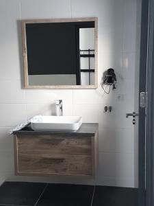 Koupelna v ubytování Haus Karina