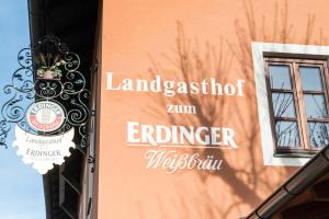 Certifikát, hodnocení, plakát nebo jiný dokument vystavený v ubytování Landgasthof zum Erdinger Weissbräu